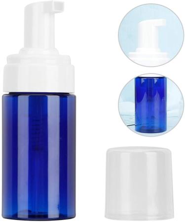 Travel Empty Bottle 100ml Portable Dispenser Bottle DIY Portable Mousse Foaming Styling ToolsHairbrushesEmpty Bottle Refillable Travel Dispenser Container (100ML pump head blue transparent foam 100ML pump head blue transparent foam bottle - Buy Online on GoSupps.com