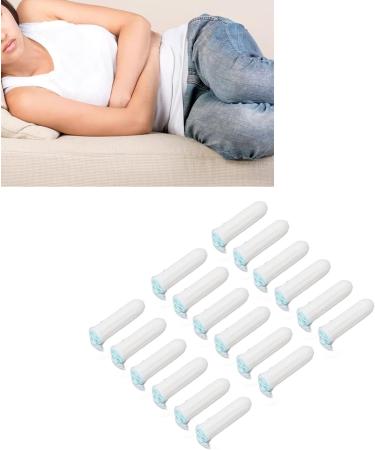 18 Pieces Portable Soft Cotton Tampons for Swimming Shopping Sports - Hygienic & Absorbent for Women - Buy Online on GoSupps.com