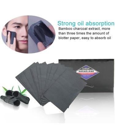 Oil Control Paper for Men - 80 Pack Blotting Tissue | Absorbent Oil Blotting Leaves & Portable Facial Blades - Buy Online on GoSupps.com