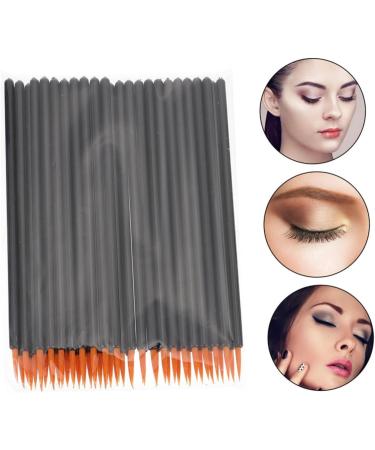 Housoutil 100pcs for Refined Practical Artificial Fiber Face Brush Eyeliner 9x6.5cm Black - Buy Online on GoSupps.com