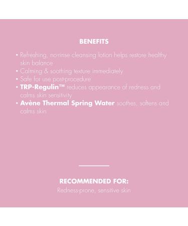 Eau Thermale Avene Antirougeurs CLEAN Soothing Cleansing Lotion 13.5 Fl Oz - For Redness Prone Sensitive Skin - Buy Online on GoSupps.com