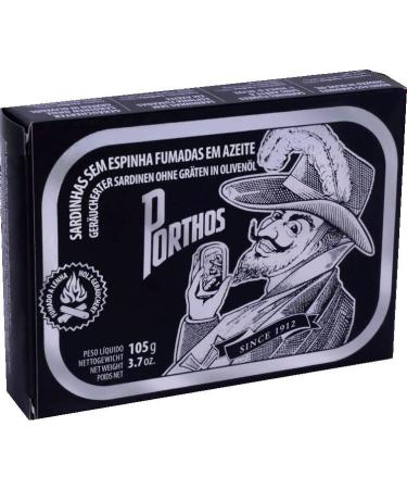 Porthos Gourmet Wood Smoked Sardines Salmon Mackerel Trout & Tuna - Premium International Seafood - Buy Online on GoSupps.com