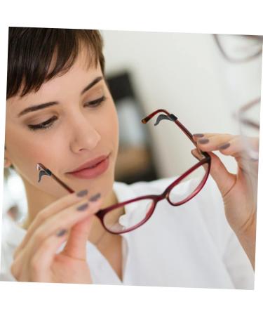 Healeved 60 Pairs Anti-Slip Eyeglass Holders | Non-Slip Spectacle Grips & Nerd Wax - Child Silica Gel Temple Earmuffs - Buy Online on GoSupps.com