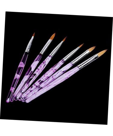 POPETPOP 2 Sets Nail Art Crystal Cup Nail Art Brush Nail Crystal Bowl Shot Glass with Lid Acrylic Liquid Powder Dappen Dish Acrylic Nail Brush Glass Tumbler with Lid Painted Abs Paint Pen - Buy Online on GoSupps.com