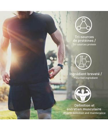 TRI-SOURCE Vegan Proteins - Flavorful Vegetable Proteins - Muscle Development - Spirulina Peas Rice - Strong Assimilability - 1.5 kg - Hazelnut Chocolate - Buy Online on GoSupps.com