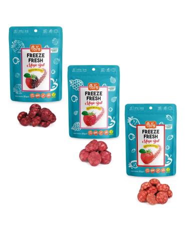 POL'S Pol's Freeze Fresh Magic Ball Bundle - Healthy Snack - 100% Fruit - Innovative Snack - Perfect on the go - Ideal for diets - No additives - No added sugar - Vegan - Gluten-free