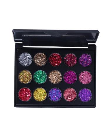 Balacoo Eyeshadow Palette 15 Cosmetic Pearly Shadow Lustre Matte Pallet Combination Eye Colors Makeup Eye Shadow Palettes