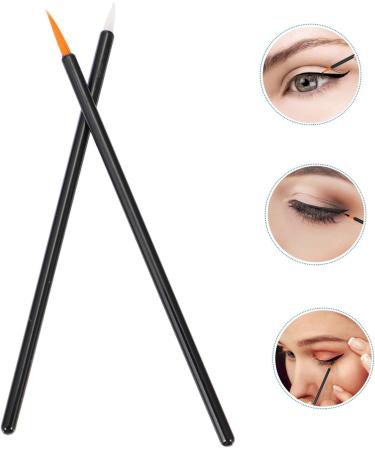 FOMIYES 200 pcs Applicator Mascara Wands Stick Cosmetic Brush Makeup Eyelash Eyeliner Tools Eye Disposable 10x0.2cmx2pcs As Shownx2pcs - Buy Online on GoSupps.com