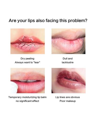 Lip Collagen Plumper & Moisturizing Sleeping Mask | Hydrating Lip Treatment with Squalane for Youthful Line-Free Lips - Buy Online on GoSupps.com