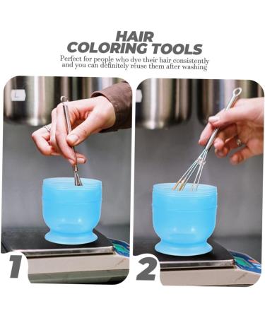 INOOMP Lot De 2 Bols M langeurs De Teinture Pour Cheveux 12 5x7 Cm Petits Shakers Avec chelle Pour Salon De Coiffure Professionnels Usage Beaut  - Buy Online on GoSupps.com