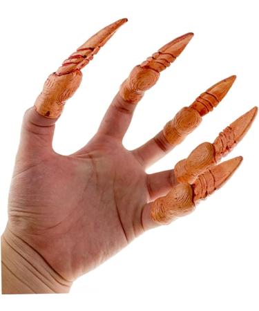 HEMOTON 4 Sets Fake Finger Nails Fake Nails Decor False Nails Spooky Nails Fake Party Nails Ghost Halloween - Buy Online on GoSupps.com