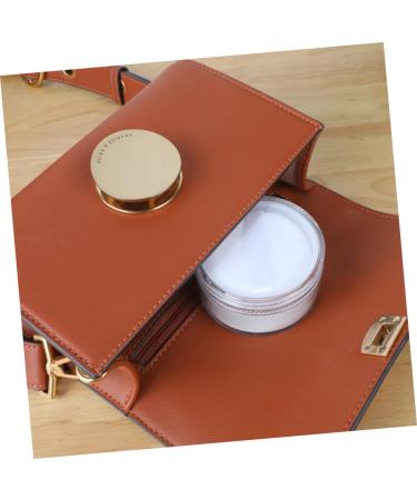 FRCOLOR 9 Pcs Toiletry containers Foundation Powder case Cosmetic Case Powder Box Travel Beauty Tools Bulk Size 2x3pcs Whitex3pcs - Buy Online on GoSupps.com