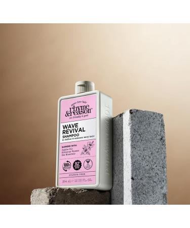 Rhyme & Reason Wave Revival Shampoo & Conditioner Set - Define & Enhance Wavy Hair | Vegan Cruelty-Free 13 Fl. Oz. Each - Buy Online on GoSupps.com