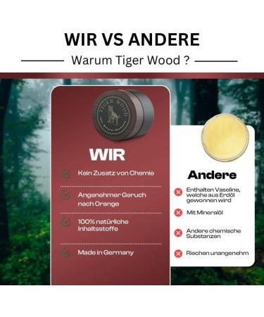 Shop Tiger Wood 100% Natural Woodcare - Premium Furniture Wax & Protection for Indoor & Outdoor Use - 100ml - Buy Online on GoSupps.com