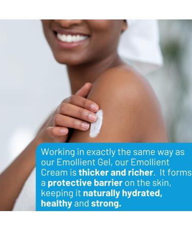 SkinRepairX Emollient Cream 100ml for Dry Skin Eczema Psoriasis Nappy Rash Dermatitis. Vegan Fragrance Free Suitable from Birth - Buy Online on GoSupps.com