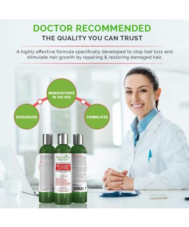 Saw Palmetto & Cayenne Hair Growth Conditioner - Alopecia Prevention, DHT Blocker, Doctor Developed - Buy Online on GoSupps.com