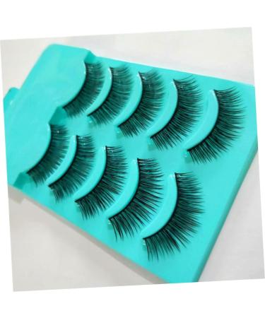 FOMIYES 5 Pairs Thick False Eyelashes Fluffy Fake Eyelashes Dramatic Eyelashes Cross False Eyelashes Magnetic Eyelashes False Lashes False Eyelashes Magnetic Fake Lashes 3D Extend Natural - Buy Online on GoSupps.com