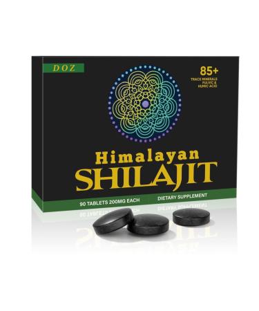 DOZ Himalayan Food Supplement 90 Tablets of 200mg | Top Quality | Rich in Nutrients