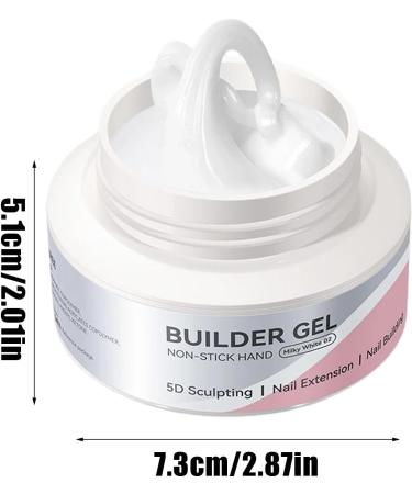  Fyrdyn Sculpting Nail Gel | 60ml Solid Nail Modeling Gel - Non-Sticky 3D Builder Manicure for Artistic Sculpting | Handmade Salon Home - Buy Online on GoSupps.com