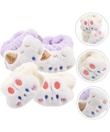 FRCOLOR 2 Paires Laver La Dragonne Serviettes Absorbantes Bracelets De Lavage Du Visage Serviettes De Poignet Pour Se Laver Le Visage Bracelets Confortables Flanelle - Buy Online on GoSupps.com