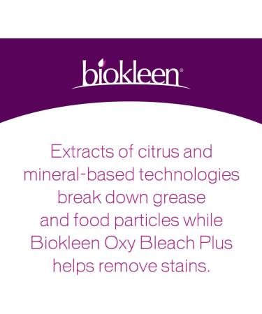 Biokleen Automatic Dishwashing Powder - Eco-Friendly Non-Toxic Citrus Essence Phosphate & Chlorine Free 2 lbs (Pack of 12) - International Shipping Available - Buy Online on GoSupps.com