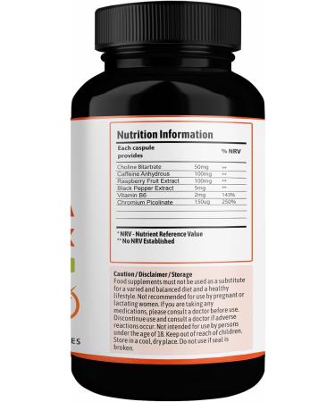Powerful Fat Burner - Keto Diet Pills for Weight Loss T6 Fat Burner Complex - 100% Natural Diet Pills for Men & Women - Raspberry Ketones - Vegan Friendly (60 Capsules) - Buy Online on GoSupps.com
