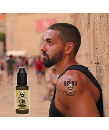Premium Beard Oil for Soft & Healthy Beard Growth - Sweet Orange 15ml - Buy Online on GoSupps.com