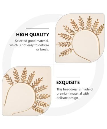 Beaupretty Greek Goddess Leaf Headband - Golden Headdress for Halloween Costumes & Themed Parties - Buy Online on GoSupps.com