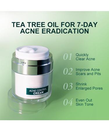 Grospe Anti Acne Cream Face Cream Natural Ingredients Professionally Remove Acne Marks Gently Reduce Acne For Teens & Adults Anti-acne Moisturizer Pimple Cream - Buy Online on GoSupps.com