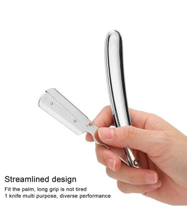 Premium Vintage Barber Razor Kit - Ergonomic Silver Razor Set for Exceptional Shaving Experience - Buy Online on GoSupps.com