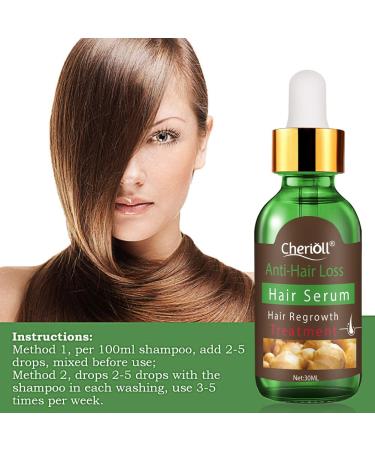 Hair Growth Serum - Stimulate New Growth, Thicker & Fuller Hair - Hair Loss & Thinning Treatment - Buy Online on GoSupps.com