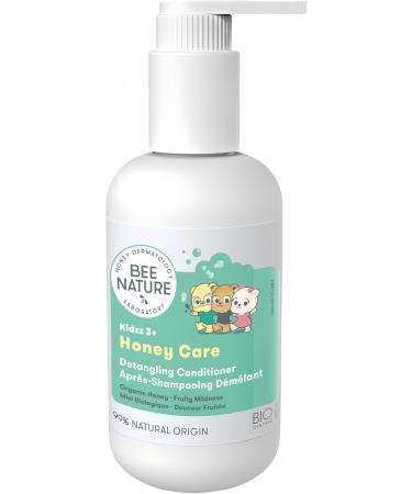bee nature Bee Nature - Children's Shower Gel - Cleansing and Moisturizing - Organic Honey - Relieves Eczema - Soap-Free - For All Skin Types - 100% Biodegradable and Recyclable - 200ml.