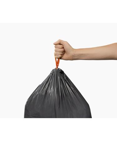 Joseph Joseph Iw6 30L Eco Garbage Bags - Recycled Plastic Kitchen Waste Bags (4 Pack x 20) - Extra Strong Gray - Eco-Friendly Solution for International Shipping - Buy Online on GoSupps.com