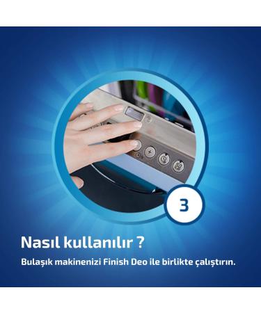 Buy Finish Dishwasher Air Freshener - Anti-Odor Technology Lime-Lemon Scent 60 Washes | International Shipping Available - Buy Online on GoSupps.com