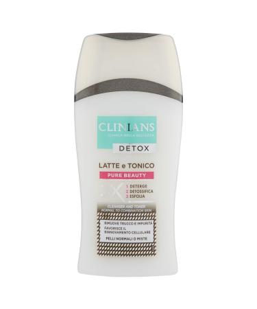CLINIANS 6 x CLINIANS Pure Beauty Face Latte & Tonic with Mandelic Acid 200 ML