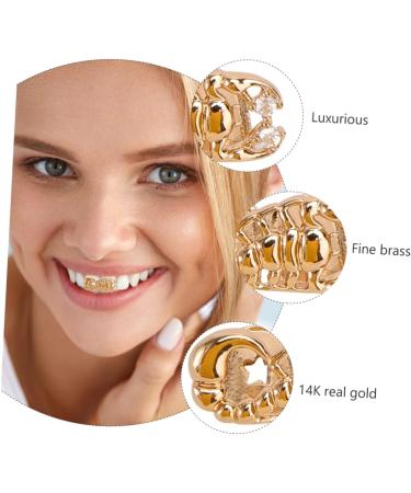 LIFKOME Scorpion Single Brace Masculine Decor - Golden Hip Hop Dentures for Men | Halloween Funny Party Teeth Cover - Buy Online on GoSupps.com