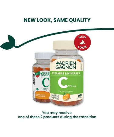 Adrien Gagnon - Sugar Free Vitamin C Gummies 120mg - Orange flavor 60 count - Buy Online on GoSupps.com