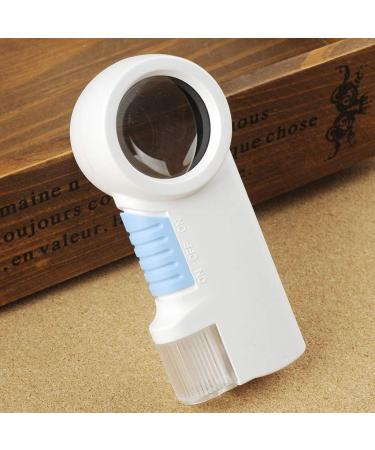 Portable Magnifier with LED Light Handheld Illuminated Reading Book Newspaper 6X Made in China - Buy Online on GoSupps.com
