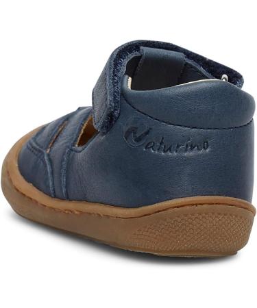 Naturino WAD Leather Closed-Toe Shoes - Blue (5 UK) | Genuine Leather Shoes - Buy Online on GoSupps.com