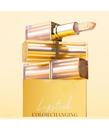 Color Changing Lipstick Clear Color Lip Stain 3 Pack Smudge Resistant Long Lasting Moisturizing Lipstick for Women for Commuting Weddings Shopping and Travel - Buy Online on GoSupps.com