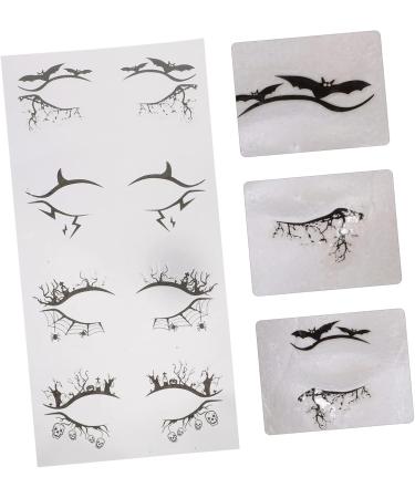 Beavorty 8 Pairs Halloween Eyeliner Stickers Red Eyeliner Pencil Winged Eyeliner Eye Makeup Tools Cosmetics 1 count (Pack of 1) Blackx2pcs - Buy Online on GoSupps.com