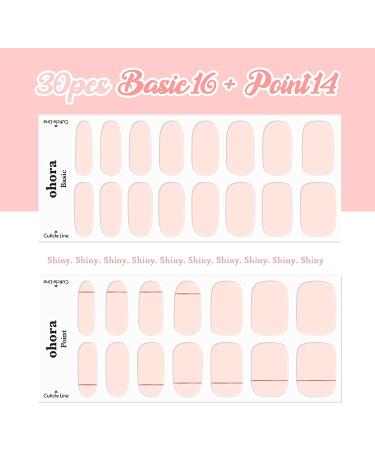Ohora N Basic Nails no.11 - 30pcs Nail Art Sticker Set for Mother's Day - Buy Online on GoSupps.com