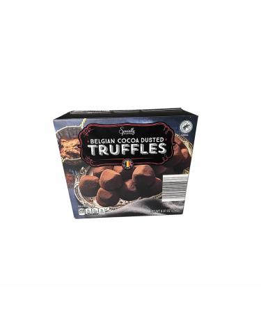Belgian Cocoa Dusted Truffles Specially Selected Chocolate Treats 8.81 Ounce (Pack of 1)