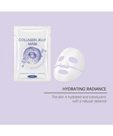 Peel-Off Face Mask Moisturizing and Brightening Facial Care | Enveloping Moisturizing Gel Mask For Dry and Oily Sensitive Skin Young Girls Daily Night and Travel Use - Buy Online on GoSupps.com