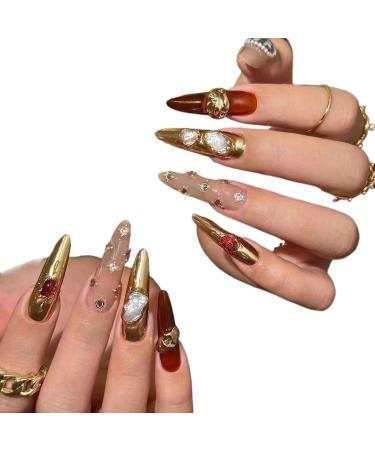 Temperament manicure gorgeous manicure explosions wearing a pointed new nail(M)