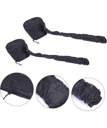 WOONEKY 2pcs Dry Hair Cap Portable Hair Salon Heat Cap Heat Cap for Curly Portable Hats Conditioning Cap - Buy Online on GoSupps.com