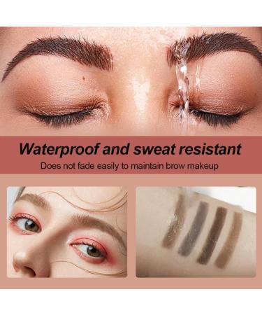 New Magic Eyebrow Pencil for Women 3D Waterproof Microblading Eyebrow Pencil Contouring Pen 4 Tipped Precise Brow Pen Fine Stroke Microblading Eyebrow Pencil Natural Makeup (Light Gray) - Buy Online on GoSupps.com