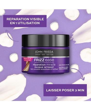 JOHN FRIEDA Frizz Ease Intensive Miracle Repair Mask 250ml - Buy Online on GoSupps.com