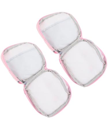 Exceart School Bag School Bag 2 pieces Sanit Rders servieste Storage pockets menstrual pad storage menstruation pad storage bag for m Waterproof Bag Waterproof BAG