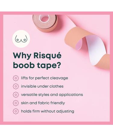 Chest Brace Kit for Lift & Contour | Waterproof Sweat-Proof Bob Tape - Vanilla Bean - Buy Online on GoSupps.com
